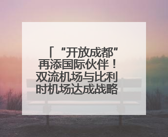“开放成都”再添国际伙伴！双流机场与比利时机场达成战略合作