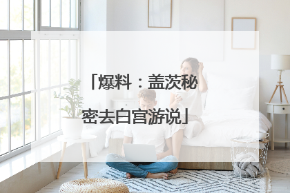 爆料：盖茨秘密去白宫游说