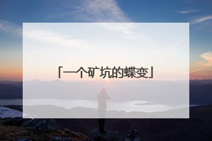 一个矿坑的蝶变