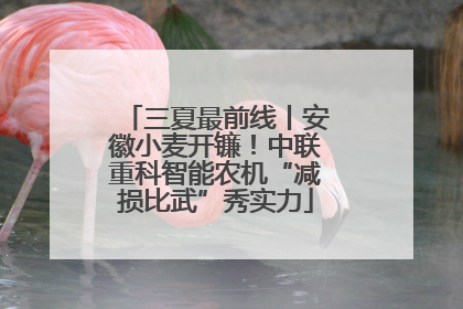 三夏最前线丨安徽小麦开镰！中联重科智能农机“减损比武”秀实力
