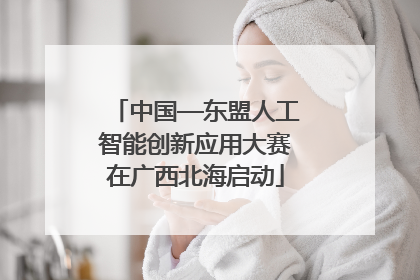 中国—东盟人工智能创新应用大赛在广西北海启动