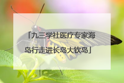九三学社医疗专家海岛行走进长岛大钦岛