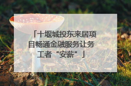 十堰城投东来居项目畅通金融服务让务工者“安薪”