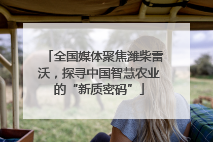 全国媒体聚焦潍柴雷沃，探寻中国智慧农业的“新质密码”
