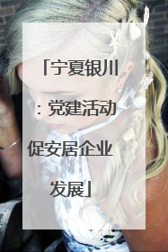 宁夏银川：党建活动促安居企业发展