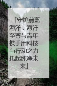 守护蔚蓝海洋：海洋至尊与青年携手用科技与行动之力托起纯净未来