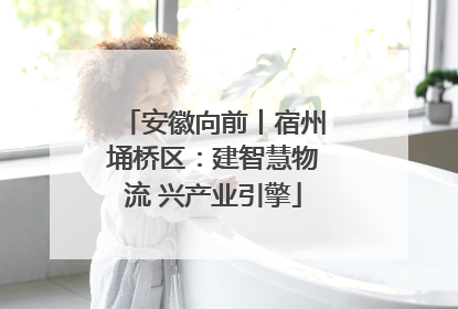 安徽向前丨宿州埇桥区：建智慧物流 兴产业引擎