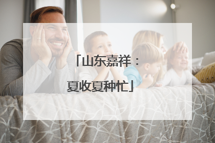 山东嘉祥：夏收夏种忙