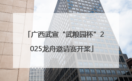 广西武宣“武粮园杯”2025龙舟邀请赛开桨
