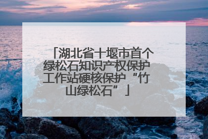 湖北省十堰市首个绿松石知识产权保护工作站硬核保护“竹山绿松石”