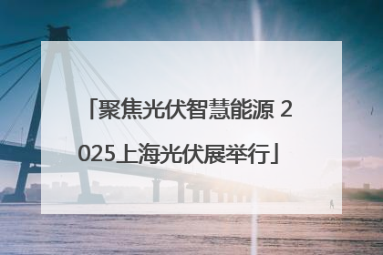 聚焦光伏智慧能源 2025上海光伏展举行