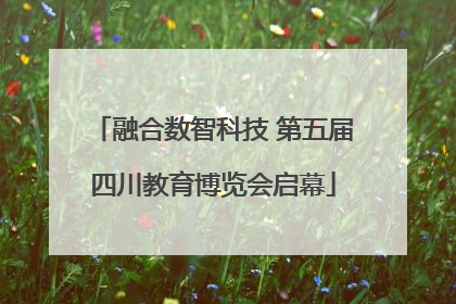 融合数智科技 第五届四川教育博览会启幕