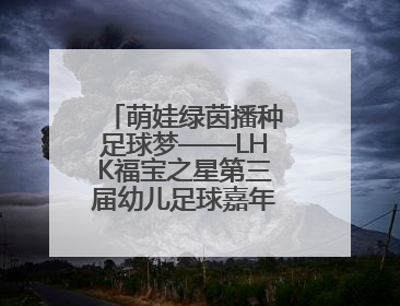 萌娃绿茵播种足球梦——LHK福宝之星第三届幼儿足球嘉年华精彩绽放