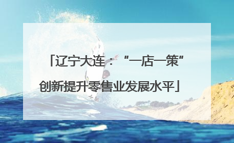 辽宁大连：“一店一策”创新提升零售业发展水平