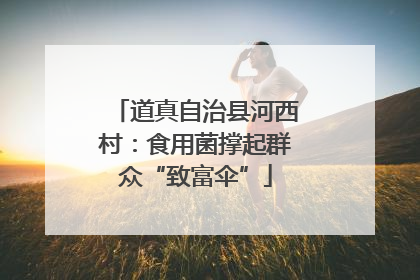 道真自治县河西村：食用菌撑起群众“致富伞”