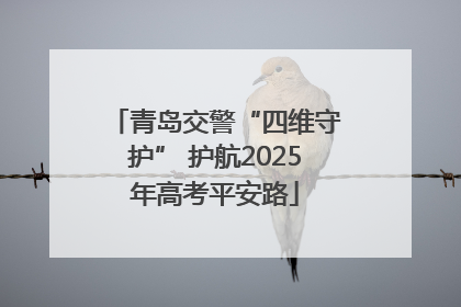 青岛交警“四维守护” 护航2025年高考平安路