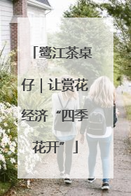 鹭江茶桌仔｜让赏花经济“四季花开”