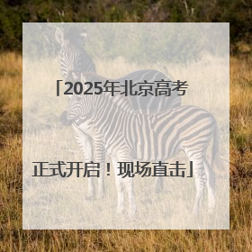 2025年北京高考正式开启！现场直击